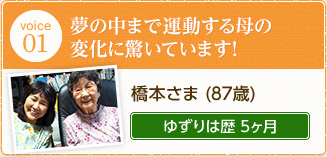 戸田さま（87歳）